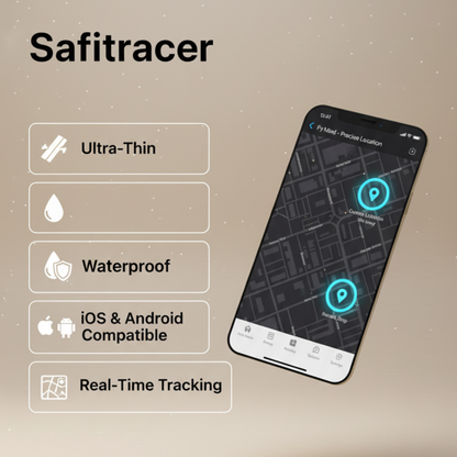 Carte de Suivi Connectée – Ultra-Fine & Compatible iOS/Android